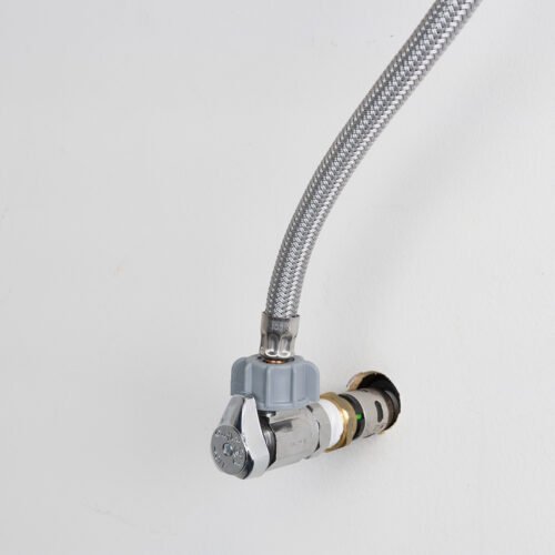 Manguera lavabo/fregadero, vinilo premium, 1/2" x 1/2", 85cm - VL-K85