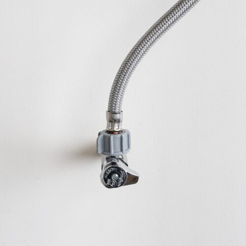 Manguera lavabo/fregadero, vinilo premium, 1/2" x 1/2", 85cm - VL-K85