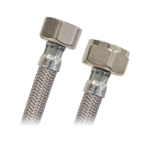 Manguera sanitario, vinilo premium, 1/2" x 7/8", 50cm - VS-A50