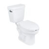 WC2101R021 WC ARONA redondo con asiento (Blanco) - WC2101R021
