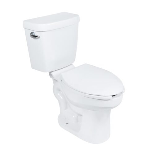 WC2101R021 WC ARONA redondo con asiento (Blanco) - WC2101R021