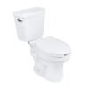 WC2101R021 WC ARONA redondo con asiento (Blanco) - WC2101R021