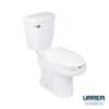 WC CONTRACT alargado MF con asiento (Blanco) - WC2106B021