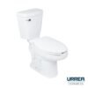 WC2108B021 WC CONTRACT alargado ADA MF con asiento (Blanco) - WC2108B021