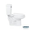 WC2108B021-2 WC CONTRACT alargado ADA MF con asiento (Blanco) - WC2108B021