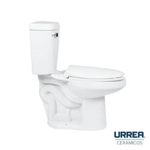 WC2108B021-2 WC CONTRACT alargado ADA MF con asiento (Blanco) - WC2108B021