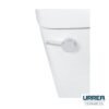 WC2108B021-3 WC CONTRACT alargado ADA MF con asiento (Blanco) - WC2108B021