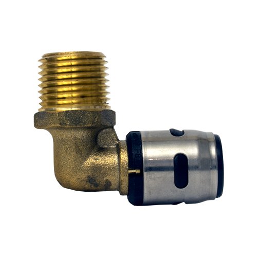 Codo macho 1/2" x 1/2" MNPT - CP-EM11-CC