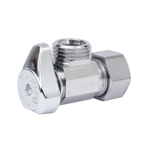 Llave de control angular 1/4 vuelta 1/2" x 1/2" - IP-124P