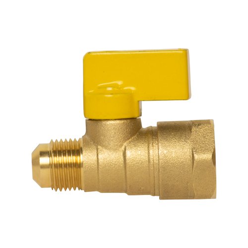 Llave de control p/gas recta, 1/2 x 3/8" - IP-200P