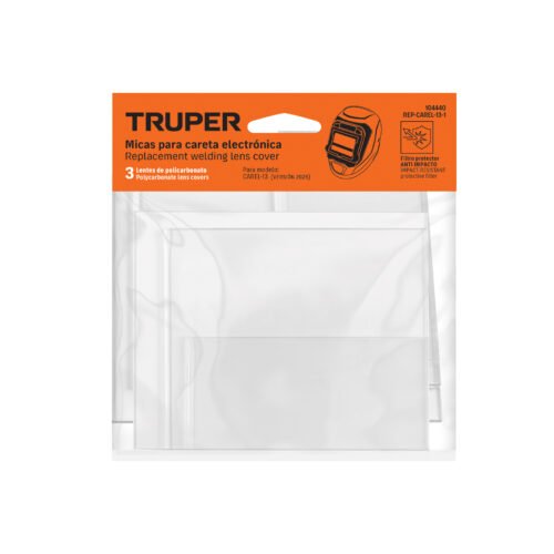 104441 - Bolsa con 2 micas para careta CAREL-913DX (2025), TRUPER