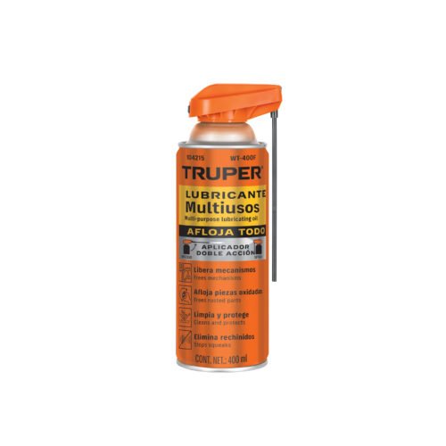 104215 - Lubricante multiusos aerosol aplicador doble acción, 400 ml