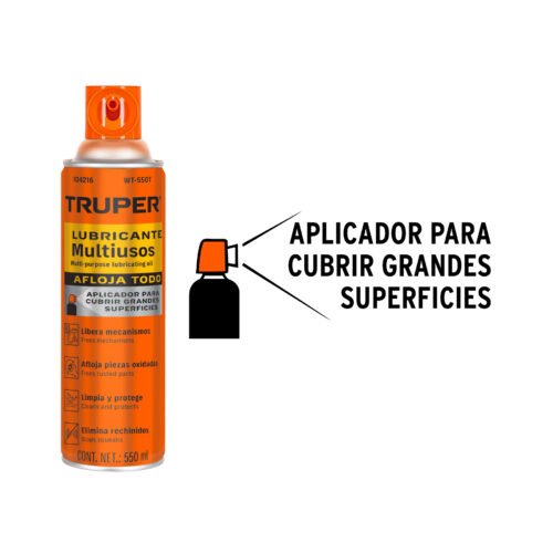 104216 - Lubricante multiusos aerosol para grandes superficies 550 ml