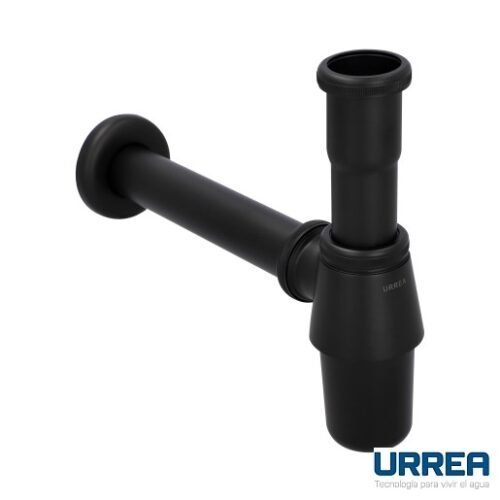 Cespol s/rejilla c/rebosadero negro - 2155.2
