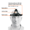 103967 - Linterna de minero LED 1700 lm, recargable, TRUPER EXPERT