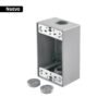 43564 - Condulet rectangular 3/4' tipo FS de 3 salidas, VOLTECK