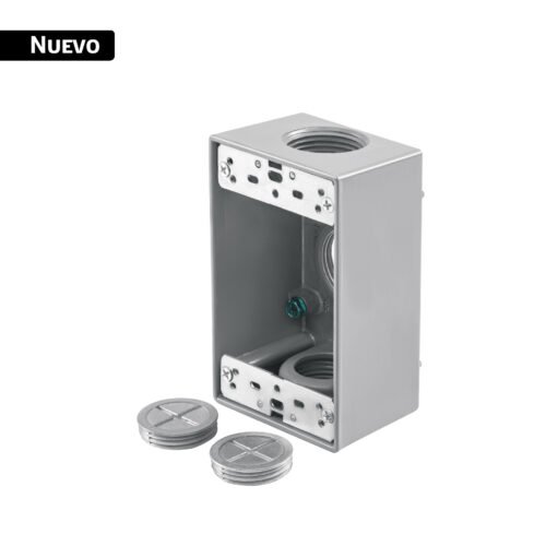 43570 - Condulet rectangular 1' tipo FS de 3 salidas, VOLTECK
