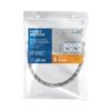 43728 - Manguera para boiler, acero inox. 1/2'H x 1/2'M, 60 cm