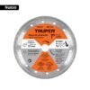 104453 - Disco de diamante 7', corte porcelanato, TRUPER