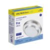 29845 - Luminario LED plafón decorativo 9W 6500K, metálico, BASIC