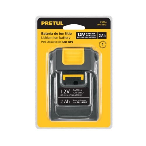 29854 - Batería ion litio, 12V, 2 Ah, PRETUL