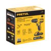 29855 - Taladro/destornillador 3/8', 12V, 1 batería 2Ah, PRETUL