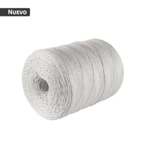 40053 - Rollo de rafia de 1500 m color blanco calibre 3 g/m, FIERO