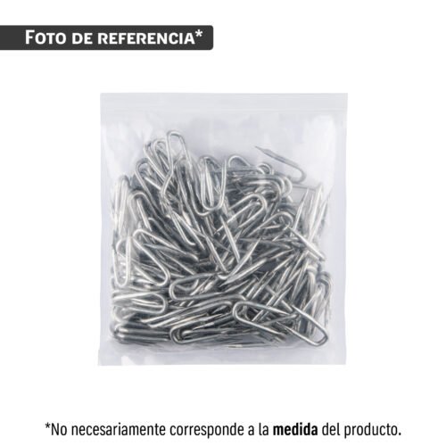 40263 - Bolsa con 1 kg grapas 1-1/2" galvanizadas p/alambre de púas