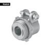 43548 43548 - Conector recto 3/8' para tubo flexible metálico, VOLTECK