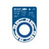 43670 - Brida con cuello flexible para WC, tubería de 4', FOSET