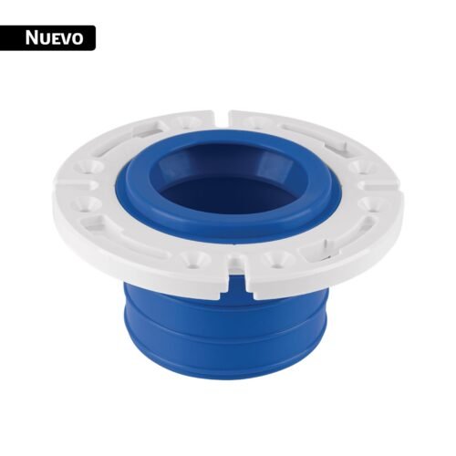 43670 - Brida con cuello flexible para WC, tubería de 4', FOSET