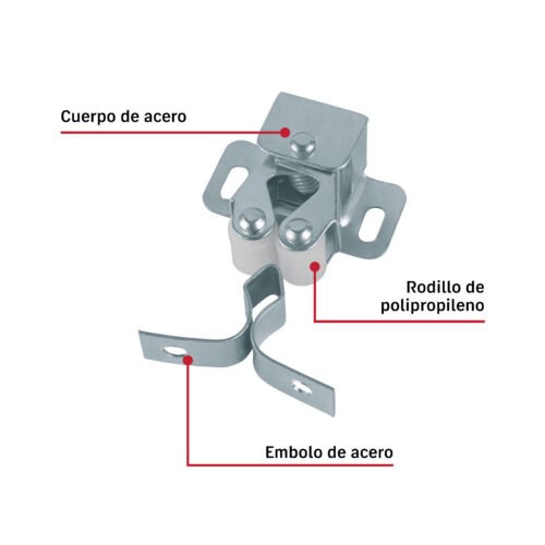 43715 - Broche perico galvanizado, HERMEX