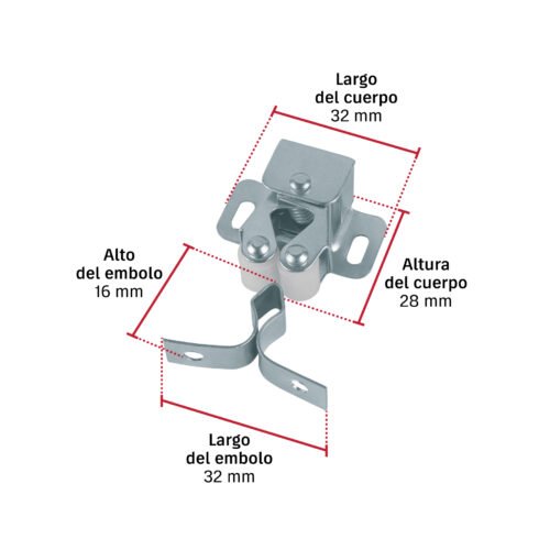 43715 - Broche perico galvanizado, HERMEX