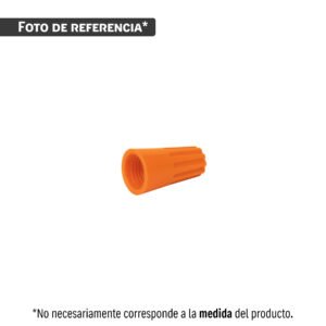 43862 43862 - Bolsa con 10 capuchones p/cable calibre 16 a 14 AWG, VOLTECK