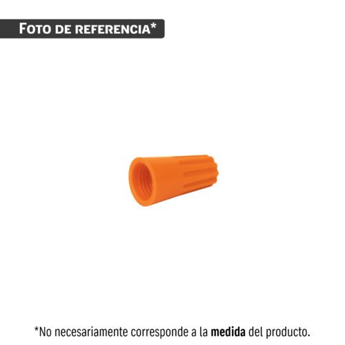 43862 - Bolsa con 10 capuchones p/cable calibre 16 a 14 AWG, VOLTECK