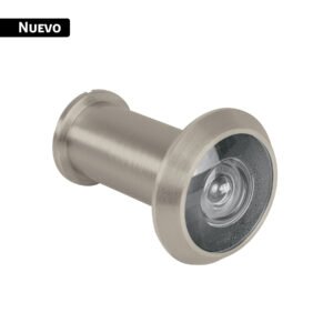 43880 43880 - Mirilla de seguridad, 180°, lente de vidrio, níquel satín