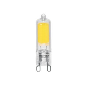 43908 43908 - Foco LED 2 W, tipo ampolleta, 2700K luz ámbar, G9, VOLTECK