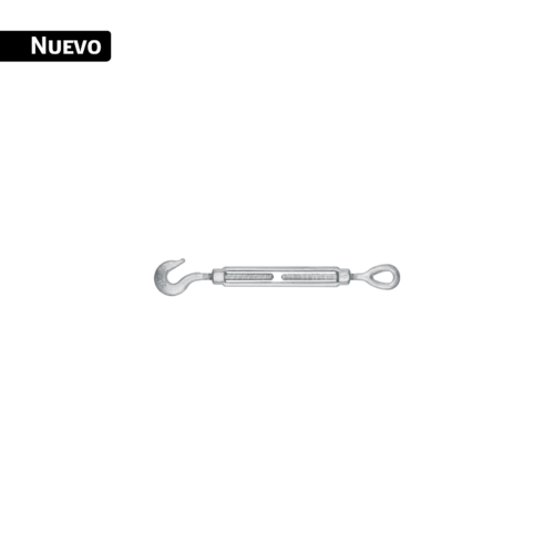 43915 - Tensor forjado 5/16 x 4-1/2' ojo-gancho, galvanizado, FIERO