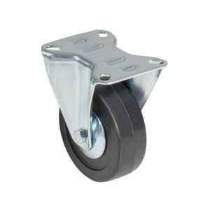 43937 43937 - Rodaja hule 4', placa fija con balero, carga 60kg, FIERO