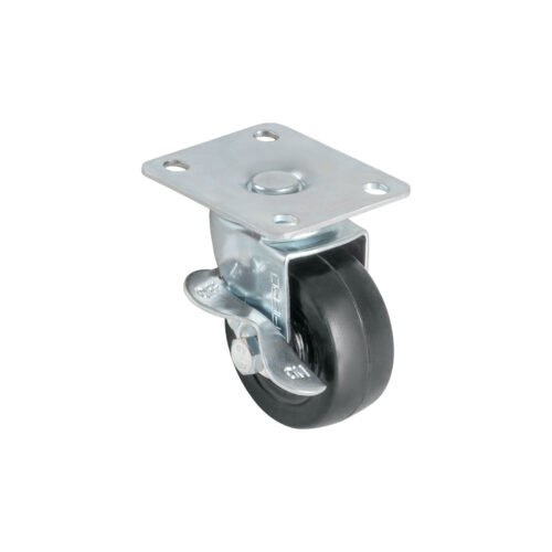 43985 - Rodaja hule 2', placa giratoria con freno, buje, 25kg
