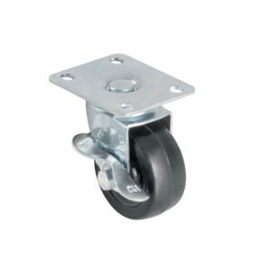 43990 43990 - Rodaja hule 3', placa giratoria con freno, balero, 60kg