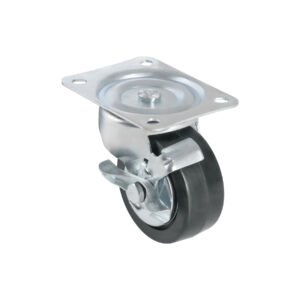 43992 43992 - Rodaja hule 4', placa giratoria con freno, balero, 100kg
