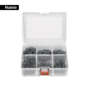 104236 104236 - Kit de 1200 grapas para pistola para soldar plástico, TRUPER