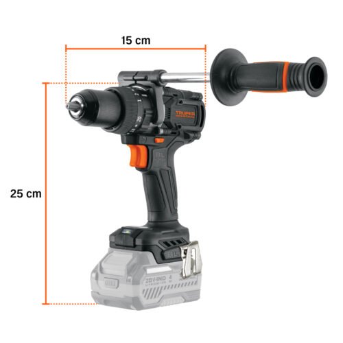 104245 - Rotomartillo/destornillador 1/2', 20V, 150Nm, sin accesorios