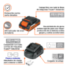 104268 - Taladro/destornillador 1/2', 20V, 70Nm, 2 baterías 2Ah