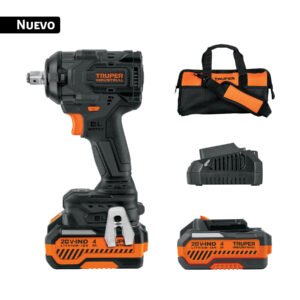 104272 104272 - Llave de impacto 1/2' 20V, 650Nm, 2 baterías 4Ah, INDUSTRIAL