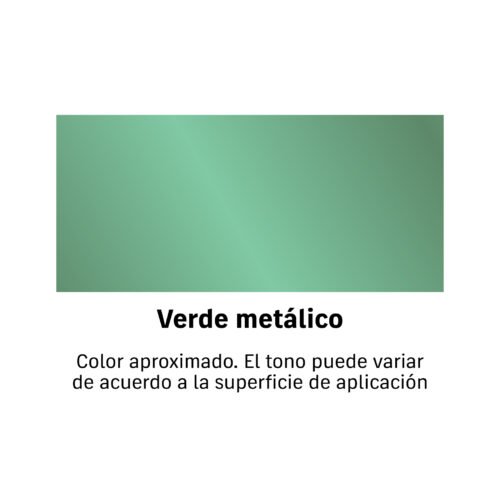 19061 - Pintura aerosol verde metálico, bote esbelto 400 ml, TRUPER