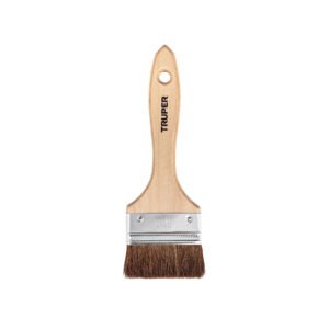 104419 104419 - Brocha pelo de camello de 2-1/2' con mango de madera, TRUPER