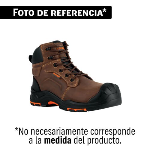 104464 - Bota de seguridad café, #23 casquillo de aramida, TRUPER