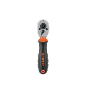 104476 - Matraca mini 1/4' para puntas y dados, Comfort Grip, TRUPER